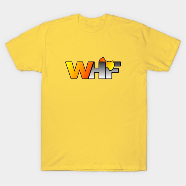 Orange-Yellow Fade w/Black T-Shirt by WHF